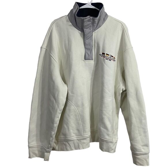 Tommy Hilfiger 85’ USA Half Zip Pullover Sweatshirt - Picture 1 of 5